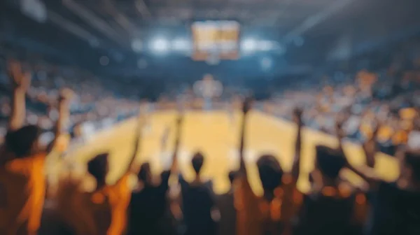 Basketball crowd